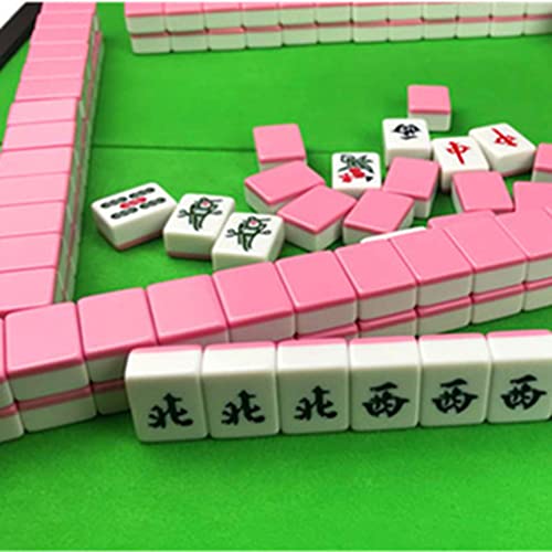 Mini Mahjong Tradicional Chino Juego 144 Fichas Melamina miniatura 5