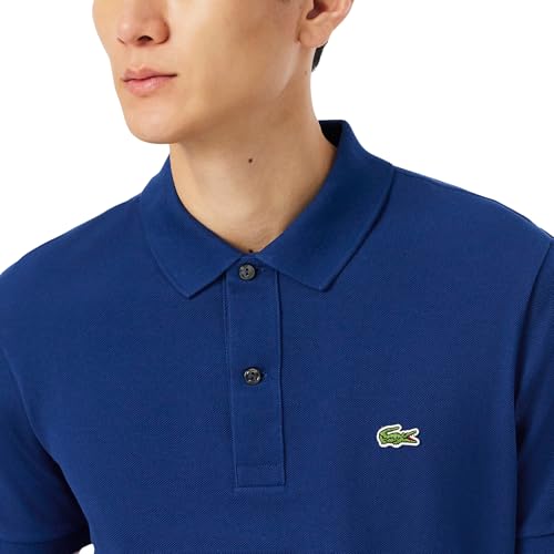 Image of Lacoste Men's Classic Pique Slim Fit Short Sleeve Polo Shirt