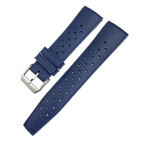 Bracelet de montre en silicone souple au quotidien pour IWC Pilot