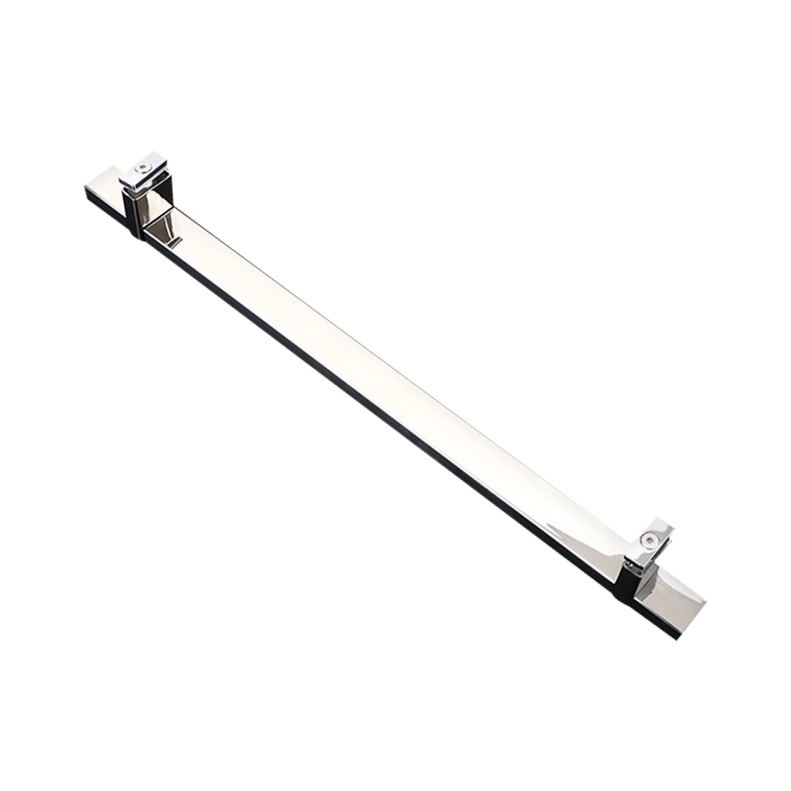 Wdsopk Stainless Steel Glass Door Push-Pull Handle Shower Door Handle Adjustable Hole Distance,Door Grab Bar For Interior Bathroom Glass Door,Stainless Steel Push And Pull Door Handl