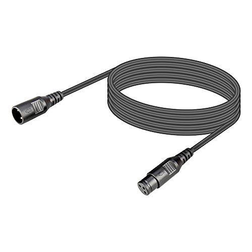 3-Pin DMX Cables DMX Signal Connection Cable Wire 3m /10ft with Cannon XLR Male and Female Plugs for DMX Signal Stage Light for All Moving Head Light LED Par Light