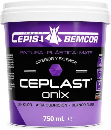 Pintura Blanca ONIX Interior Mate Alta Cobertura | Pintura Plástica