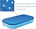 Rectangular Pool Cover, Fits 120 in x 72 in Inflatable Swimming Pool, Above Ground Pool Covers, Inflatable Pool Cover for Outdoor Paddling Family Pools (Swimming Pool Cover)