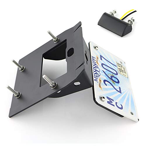 Xitomer For Grom Fender Eliminator Fit For Grom 2017 2018 2019 2020 Msx125 Grom, With Led License Plate Light, Compatible With Oem/Stock Turn Signal (Black) #TOP4