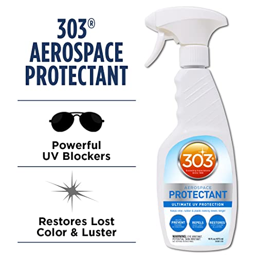 303 Aerospace Protectant - Provides Superior Uv Protection, Helps Prevent Fading And Cracking, Repels Dust, Lint, And Staining, Restores Lost Color And Luster, 16Oz (30308Csr) #TOP1