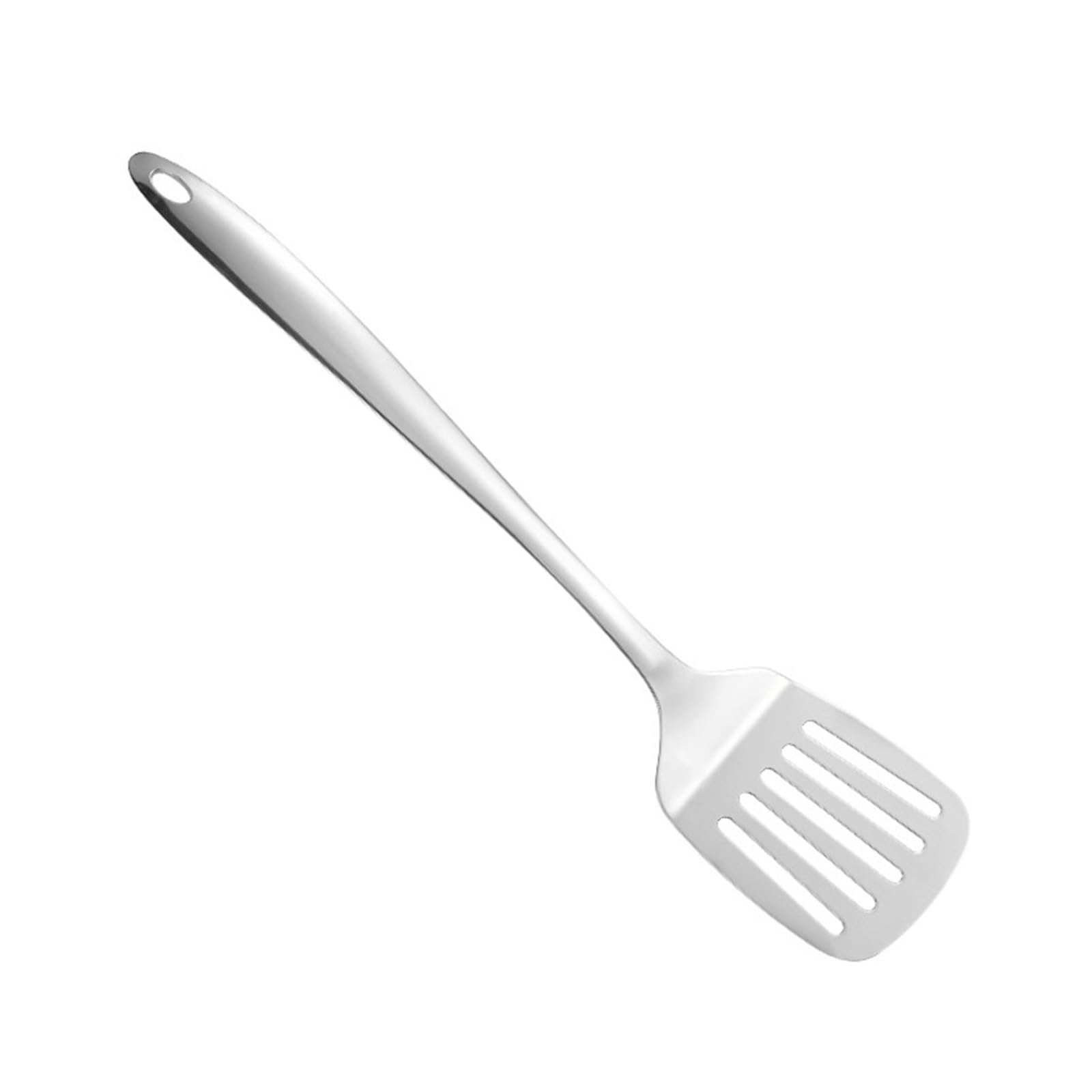 Lot de 7 ustensiles de cuisine en acier inoxydable - Outil de cuisine essentiel - Avec fente - Tuner - Cuillère de service - Ustensiles de cuisine