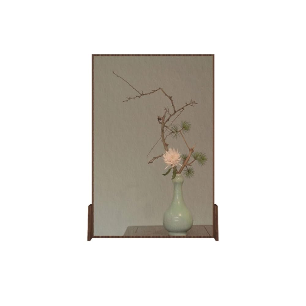 Privacy Screen Home Chinese Zen Screen Partition Living Room Study Decoration Background Wall Retro Vase Room Divider