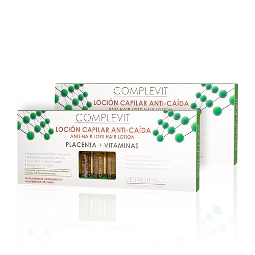 Verdimill Pack de 2 Ampollas Anticaída Tratamiento de Mantenimiento (10 ampollas de 10ml)