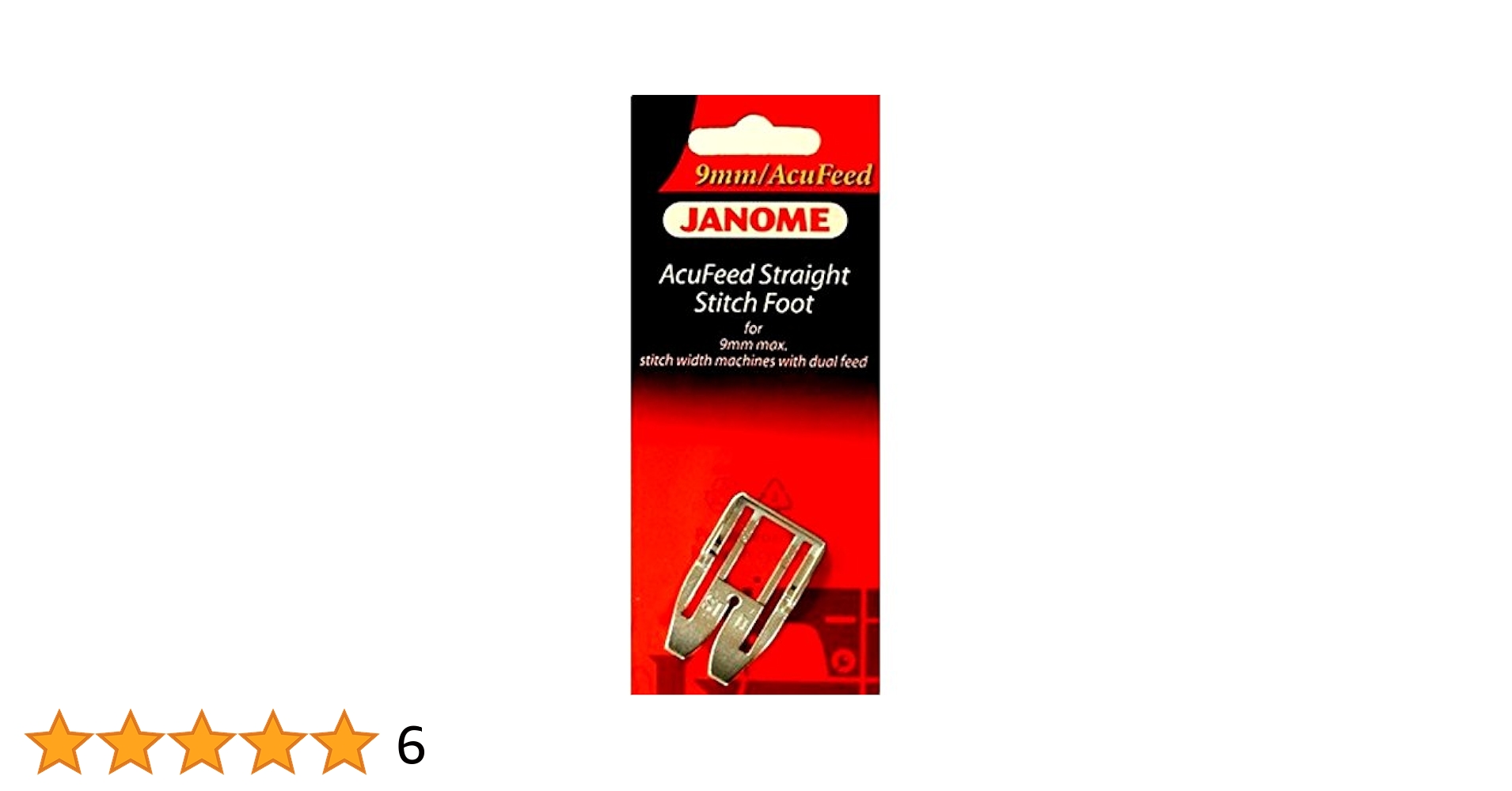 Amazon.co.jp: Janome AcuFeed ストレートステッチ フット