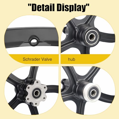 MEGHNA 5-Spoke Alloy Wheelset