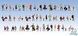 Walthers HO Scale Passengers On the Platform(60-Pack)