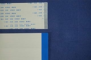 Gimax 100pcs FFC FPC Flexible Flat Cable 1.25 mm pitch 25 PIN 100 150 200 300 450 500 600 mm Reverse Contact Sides Type B Opposite - (Color: Length 300mm)