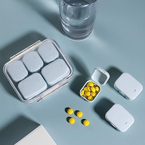 Pilulier pour vitamines et suppléments à grande capacité SOFISO - 2