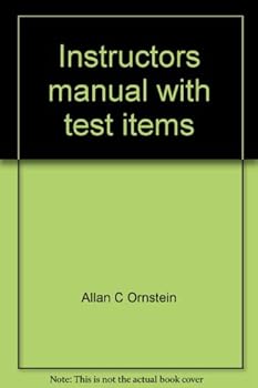 Unknown Binding Instructors manual with test items: An introduction to the foundations of education Book
