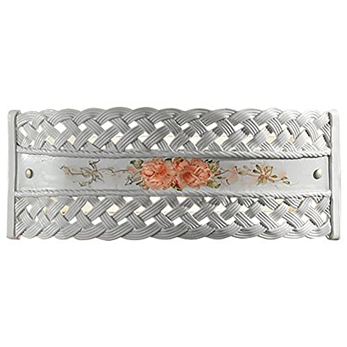 Wandleuchte 1 Licht Kollektion Verona C947 weiß getönt gold Cover