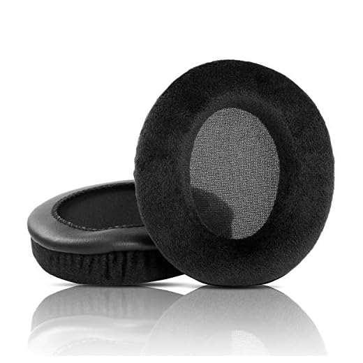 YunYiYi 1 par öronkuddar ersättningskudde öronkuddar kuddfodral skumkoppar för Takstar pro 80 PRO80 hörlurar hörlurar hörlurar headset, Velour