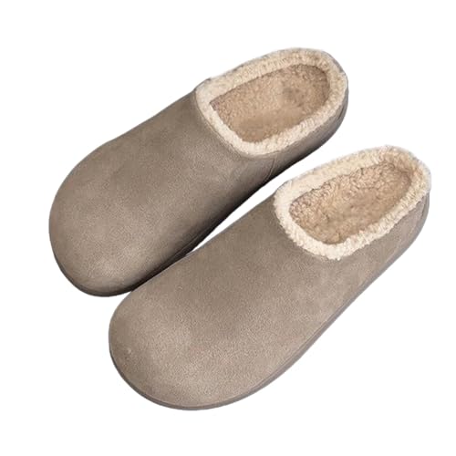 Ciabatta Donna Con Pelo Morbide Invernali Scarpe Calde Casa Ciabatte Invernale Lavabili Ciabatta Comode Peluche Slippers Fluffy Camera Babbucce Leggere Antiscivolo Pantofole Pelose Esterno Inverno