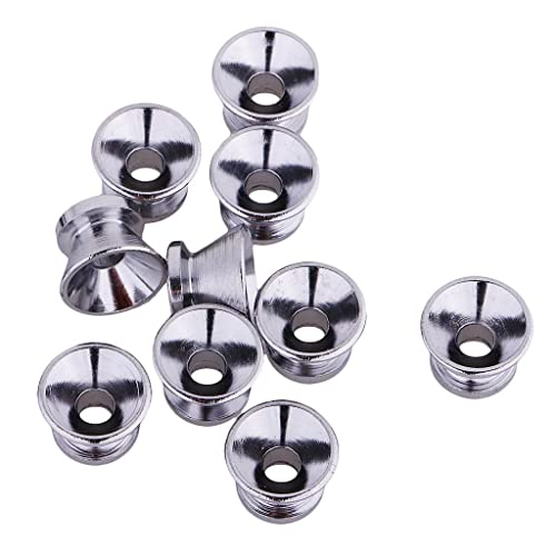 Colcolo Ensemble de 10 attaches métalliques pour sangle d’instruments à cordes - Les Beatles, Paul McCartney, John Lennon, RIngo Starr, George Harrison Colcolo Ensemble de 10 attaches métalliques pour sangle d'instruments à cordes – Image 6