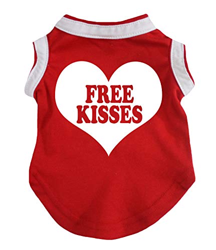 Petitebella 'Free Kisses' Heart Puppy Dog Shirt (�ԁAS)