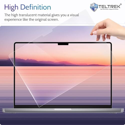 Image of Matte AntiGlare Screenguard Compatible With Laptops With Macbook Air 13.6 Inch M2 / M3 / M4 /M5 Chip A2681 A3113 A3240 [2022-2026] Fiber 9H Hardness Screen Protector Not a Tempered Glass