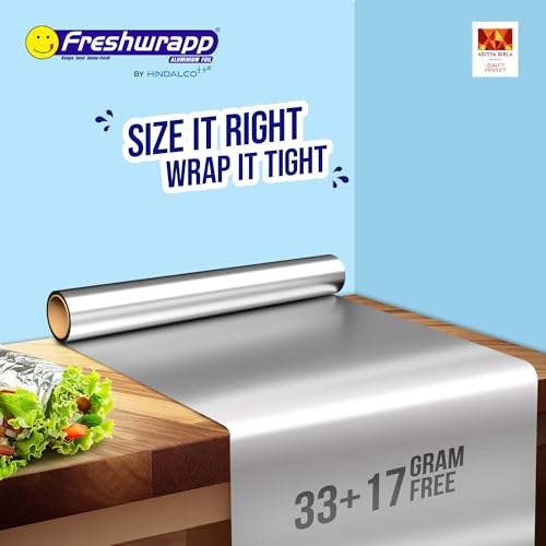 Freshwrapp Aluminium Foil 50g (33+17g,Buy 1 Get 1 Free)