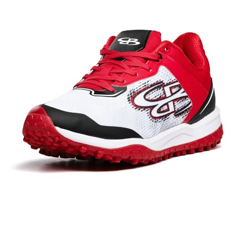 Boombah Viper Men's Venom Turf Red/White/Black - Size 11