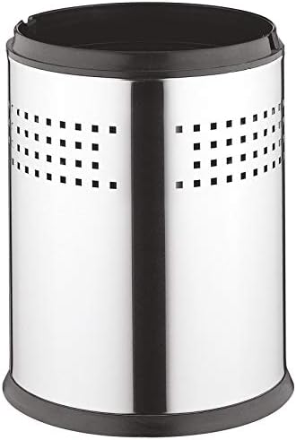 VitrA Arkitekta A44048 Çöp Kovası, 3 L, Parlak Paslanmaz Çelik Kaplama