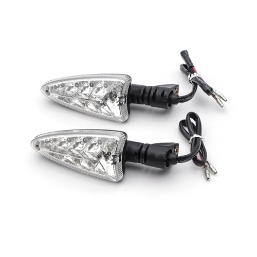Feux clignotants moto blancs avant arrière pour Triumph Tiger 800 XC Daytona 675R 2009-2018