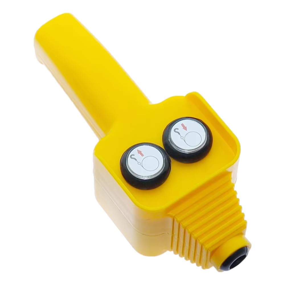 yeraa Poignée de Commande de Treuil Électrique 12V 24V Bouton Poussoir à Télécommande Contrutateur de Contrôleur de Treuil Filaire Interrupteur de Grue