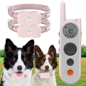 Wireless Dog Fence System for 2 Dogs 856 Acre Elec...