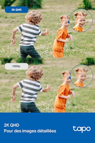 Caméra Tapo TP-Link 2K WiFi extérieure avec suivi et alarme - Geekodrome: Boutique d'accessoires geek Stockage local et cloud