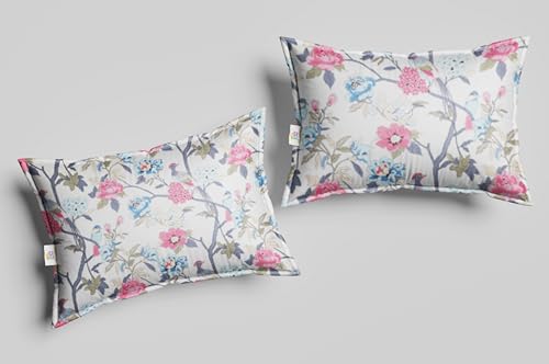 Image of RD TREND Pillow Covers Set of 2 | 210 TC Glace Cotton | Soft & Breathable