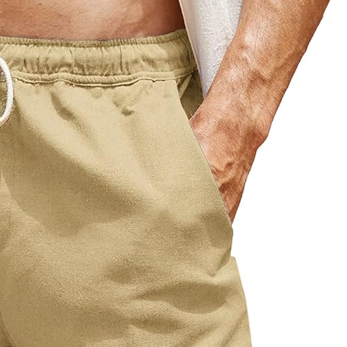 Shorts casuales negros para hombre talla XL miniatura 6