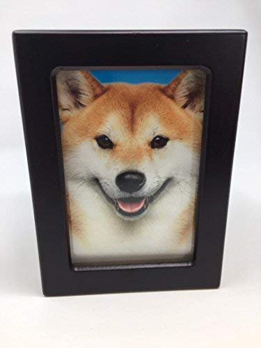 Pet Urn Peaceful Pet Memorial Keepsake Urn,Photo Box Pet Cremation Urn,Dog Urn,Cat Urn,Small Animal Urn, Size,Medium, Color,Cherry, 40 cu.in - Thumbnail 5