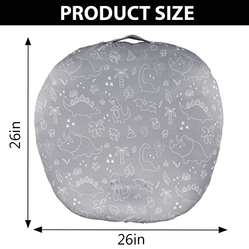 Newborn Lounger Cover Removable Cover Ultra Soft Comfortable Lounger Slipcover Removable Cover for Infant Lounger Pillow, (Lounger not Included)