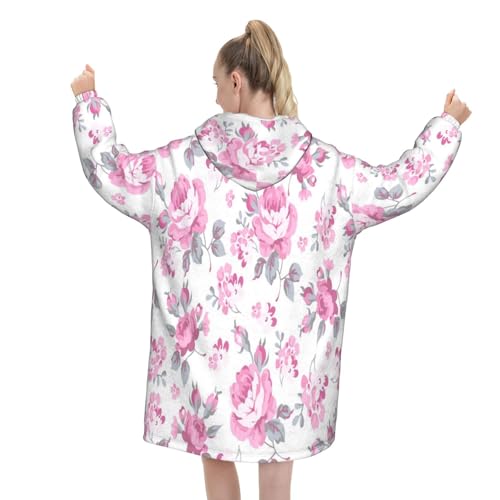 Sweat à capuche style couverture, cadeau cocooning idéal - 3