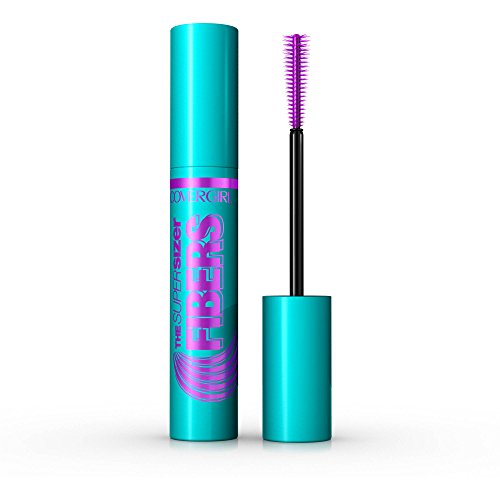 Covergirl the Super Sizer Fibers Mascara, Very Black 800, 0.4 Ounces (Pack of 2)