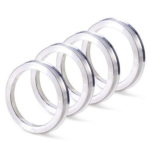 ZHTEAPR 4pc Wheel Hub Centric Rings 110 to 78.1 OD 110mm ID 78.1mm - Aluminium Alloy Wheel Hubrings 78.1 to 110 by ZHTEAPR - Used condition - US$23.09