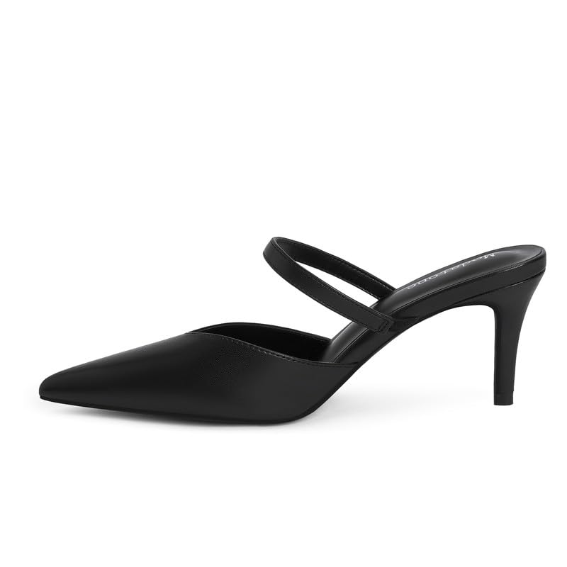Modatope Close Toe Heels for Women Pointed Toe High Heels Pumps Womens Heeled Mules2