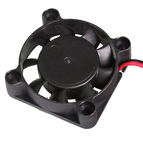 Mikikit Radiating Fan Duable DC 12V Efficient Brushless Small 0.12A Cooling Fan for 3D Printer