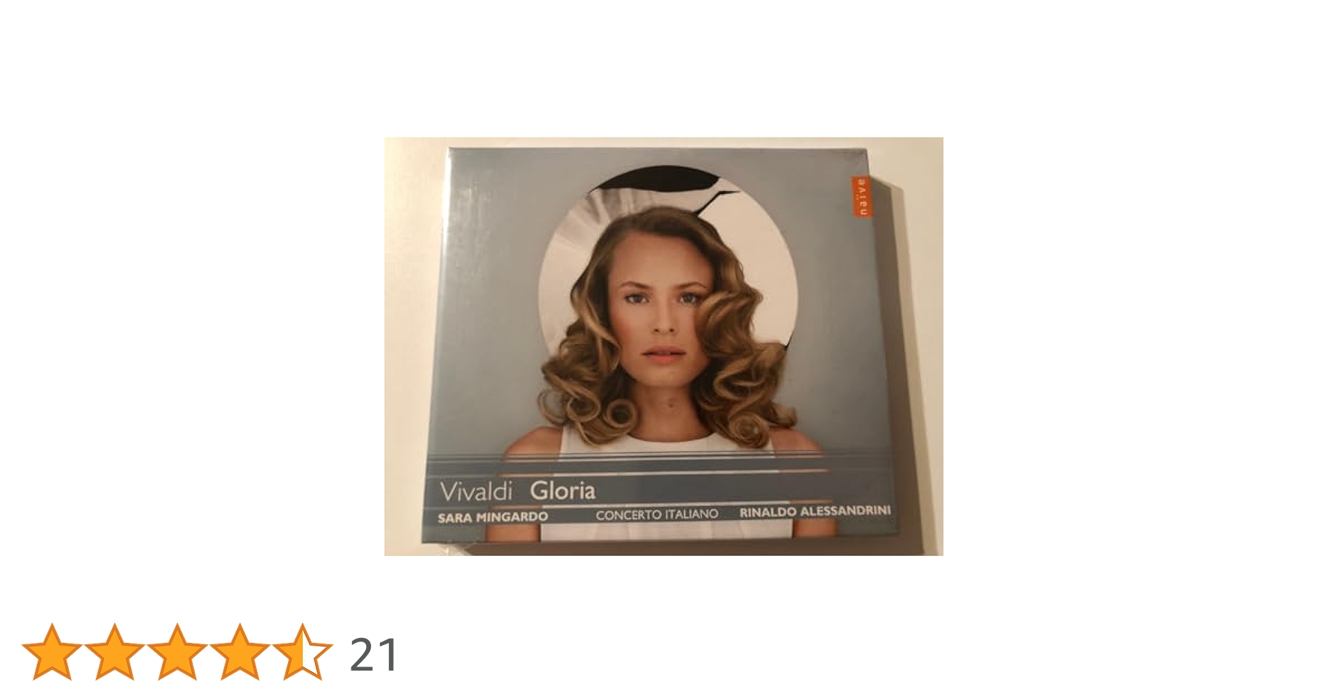 クラシック (CD)Vivaldi: Gloria (Tesori del Piemonte Vol. 43) Sara Mingardo, Antonio Vivaldi, Rinaldo Alessandrini