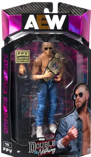 AEW Orange Cassidy Double Or Nothing Ppv Jazwares Pay Per View Edición Limitada #06 All Elite Wrestling Figura de acción Toy Wrestler