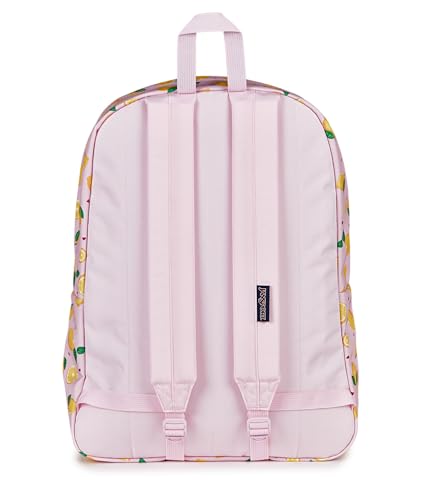 Image of JanSport SuperBreak One Backpack - Durable, Lightweight Bag with 1 Main Compartment, Front Utility Pocket with Built-in Organizer, Premium Backpack, Lemonade Stand