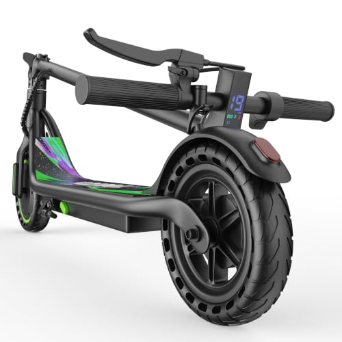 Image of VOLPAM Electric Scooter, 350W /500W Motor, Long Range 15 /17 /21 /28Miles, 19 Mph Top Speed