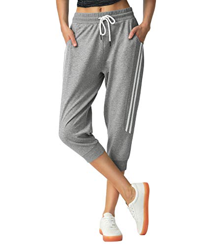 SPECIALMAGIC Pantalones deportivos capri para mujer Cover