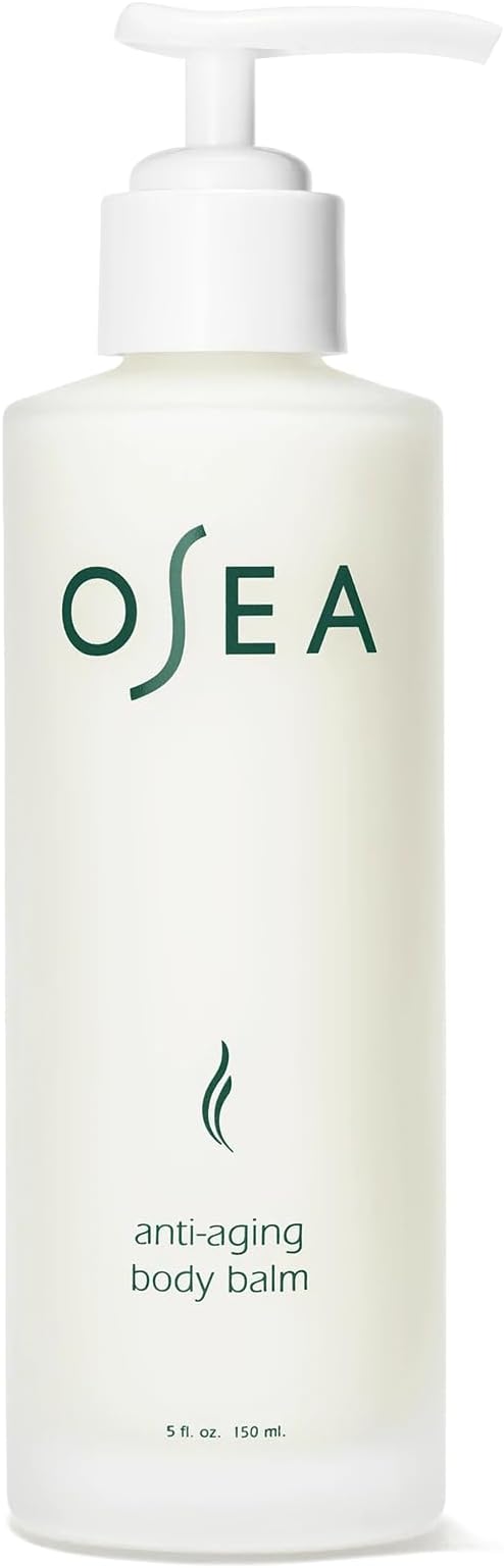 OSEA Anti-Aging Body Balm 5 oz - Firming & Tightening Body Lotion for Hydration - For Silky Glowing Skin - Nutrient-Rich Seaweed Body Lotion - Clean & Vegan Body Care Anti-Aging Body Moisturizer