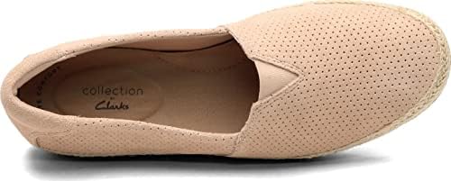 Clarks womens Danelly Sky Loafer Flat, Blush Suede, 9.5 US | Image 4