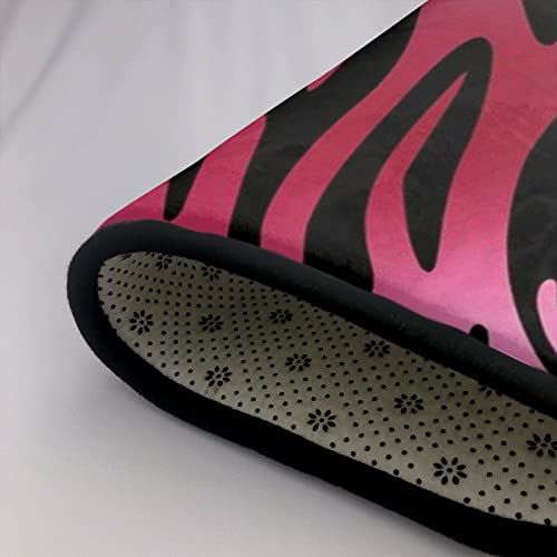 Area Rugs For Living-Room, Zebra Tiger Leopard Pink Printed Bedroom Carpets Non-Slip Floor Mat, Office 72"X48" Rugs #TOP4