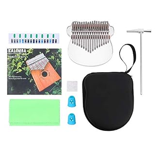 BIENKA Kalimba 17 Touches Pouce Piano Petit Doigt en Bois Piano Tune Marteau Et Sac De Rangement Instrument De Musique… - Les Beatles, Paul McCartney, John Lennon, RIngo Starr, George Harrison