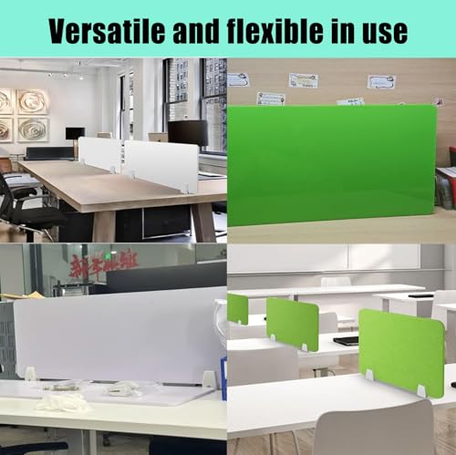 Séparateur de bureau pour isoler une table partagée avec fixation rapide sans outil - 8